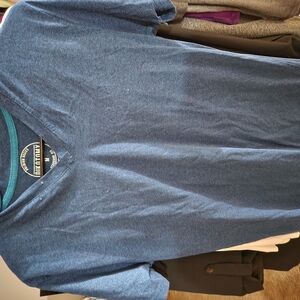 Blue V-Neck T-Shirt